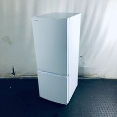 ID:rg219669 東芝 TOSHIBA 冷蔵庫 一人暮らし 中古 2022年製 2ドア 153L ホワイト ファン式 右開き GR-T15BS(W)  【リユース品：状態B】【送料無料】【設置費用無料】