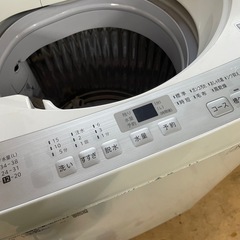 100795 シャープ6.0kg 洗濯機　2018年製