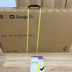 おまけ付 JVC JL-32T4L 32V型チューナーレステレビ Google TV搭載
