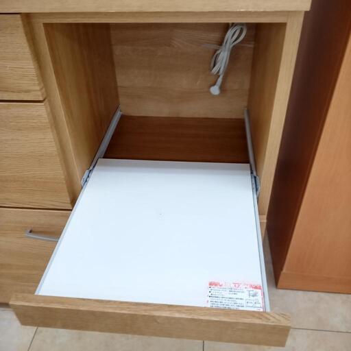 ☆ジモティ割あり☆ レンジボード ブラウン H180.5×D40.5×W80 
