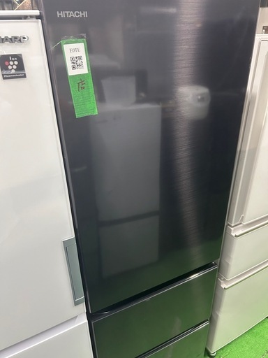 ご来店時、ガンお値引き‼️HITACHI(日立) 2023年製 375L 3ドア冷蔵庫