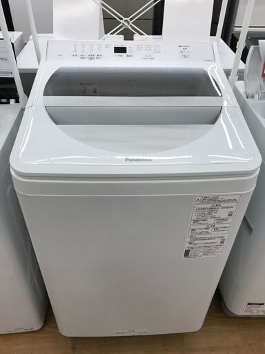 ★ジモティ割あり★ Panasonic 洗濯機 NA-FA80H8 8.0kg 2021年製 動作確認／クリーニング済み KJ6517