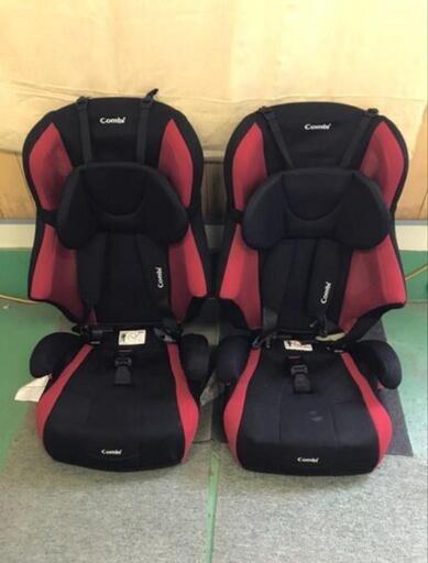 ★Combi ジュニアシート ジョイトリップ エアスルーＧＧ　レッド ２個セット