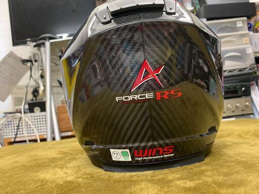 愛品館江戸川店】WINS A-FORCE RS カーボンヘルメット サイズXL 2023年