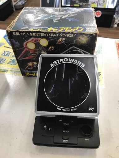 スーパーギャラクシアン ASTRO WARS エポック社 デジコムシリーズ レトロゲーム 当時物 ビンテージ 堺市 石津 ジャングルジャングル石津店