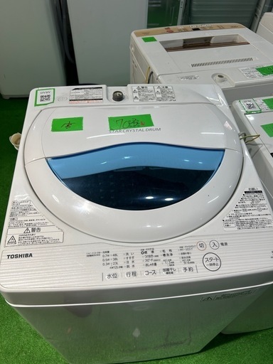 ご来店時、ガン×2お値引き‼️TOSHIBA(東芝) 2017年製 5.0kg 洗濯機