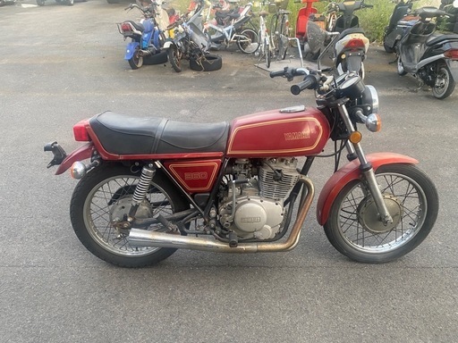 ヤマハ　XS360 書付　レストアベース　部品取り　1T6
