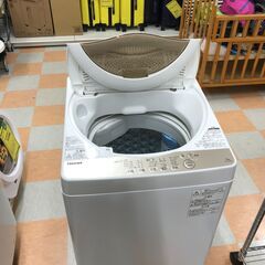 洗濯機 トウシバ AW-5G8 2020年製 W(幅)56.3×D(奥行き)58.0×H(高さ)95.7cm ※保証6ヶ月