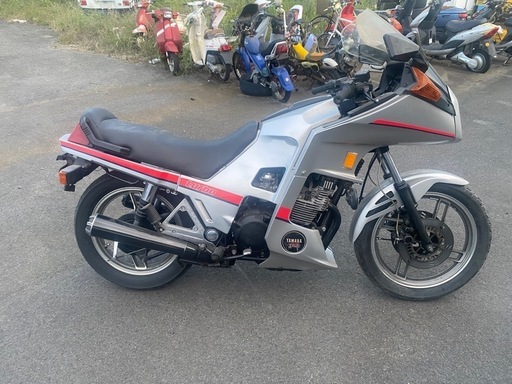 ヤマハ　XJ650ターボ　書付　レストアベース　部品取り　16G