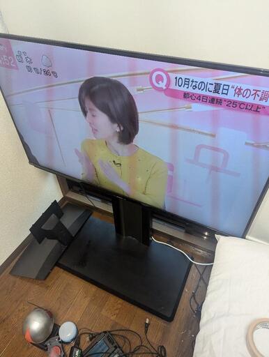 受渡予定者決定】43インチ4Kモニタースタンドセット