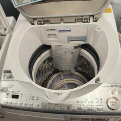 洗濯機　シャープ　ES-TX8B　2018年