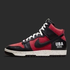 【新品】Nike Dunk High 赤/黒 UBA スニーカー