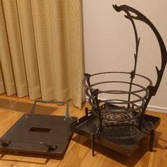 焚き火台　TRIPATH PRODUCTS（トリパスプロダクツ）の焚き火台、グルグルファイヤーM