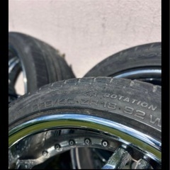 急ぎの為お値下げしました！タイヤ、ホイール、ナット付き^ - ^