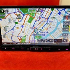 KENWOOD 上位級　MDV-X500 フルセグ　新品バックカメラ付フルセット