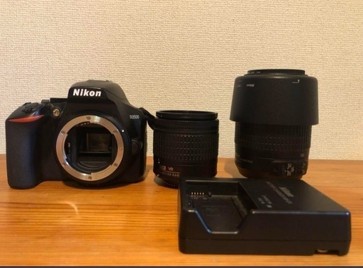 Nikon D3500 一眼レフカメラ レンズ2本付き 充電器付き