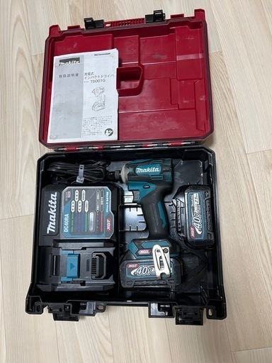 マキタTD001GRDX 40v