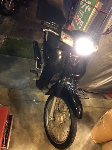 スーパーカブ50 黒色　JA10 走行1536キロ