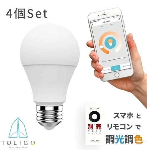 【TORIGO】電球4つ