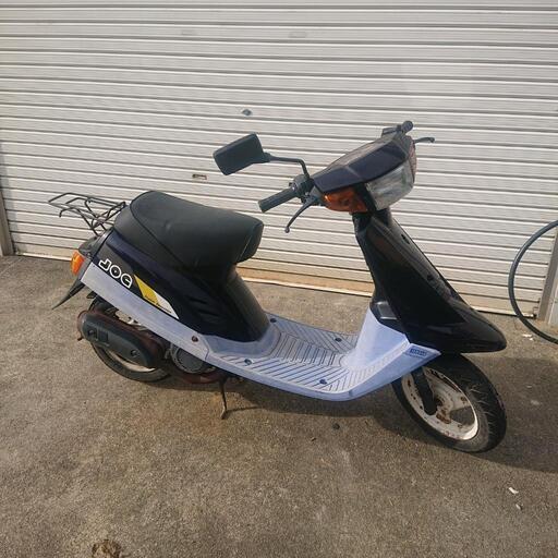 三重県津市から～希少なジョグ‼️実働！ 格安スクーター、原付バイク、オートバイ‼️ ヤマハ YAMAHA 2JA JOG 2サイクル 2ST 希少 当時物 ジョグスポーツ ペリカン 90 80 カスタム レストア  配達も可能です‼️