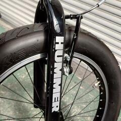 やけくそ価格！[美品]ハマー　２０inファットバイク　シルバー