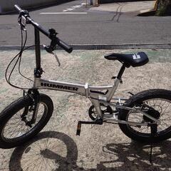 やけくそ価格！[美品]ハマー　２０inファットバイク　シルバー