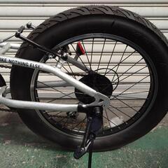 やけくそ価格！[美品]ハマー　２０inファットバイク　シルバー