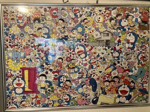 ドラえもん パズル 村上隆 完成品