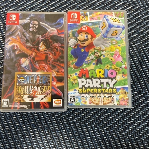 Switch ソフト　マリオ　ワンピース