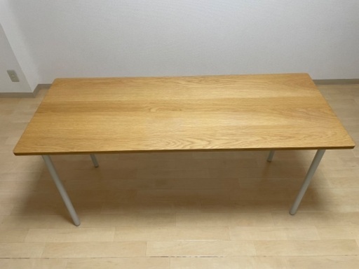 無印良品】システムデスク/テーブル/オーク材/DK150-600K 物申し
