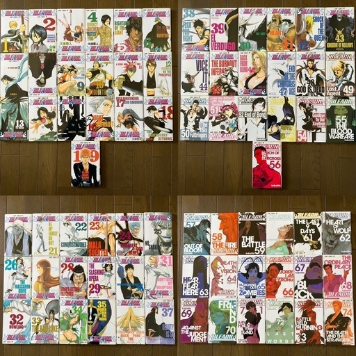 ブリーチ全巻　コミック　久保帯人