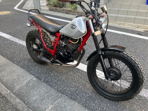 【個人出品】激安TW200 実働　少し要整備