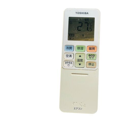 TOSHIBA 14畳用 4.0kwエアコン RAS-F401RT(W) 2019年製 中古】M▽東芝