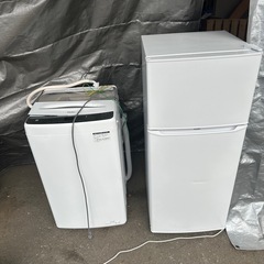 今年購入23年製　ハイアール　洗濯機　冷蔵庫セット　