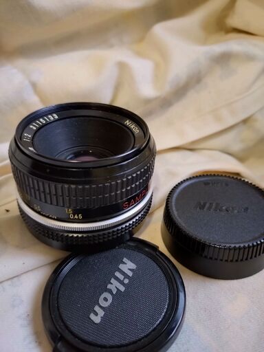 極上品Nikon  NIKKOR 50mm f/2 　SAMPLE 刻印　★希少品