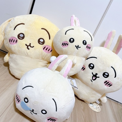 ちいかわ　うさぎ　ぬいぐるみ　まとめ売り　4点