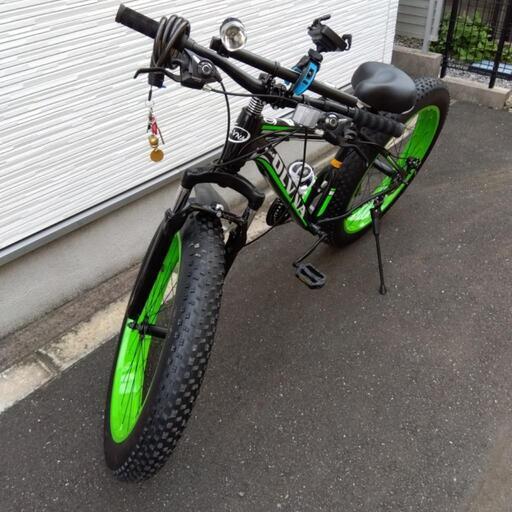 ■価格相談■新品極太タイヤフィットバイク予約中ですが早い人に譲ります