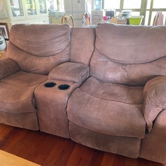 ■■■　アメリカン.リクライニング.ソファー　■■■ ニトリ（NITORI） ソファー ソファ 電動カウチソファ リクライニング