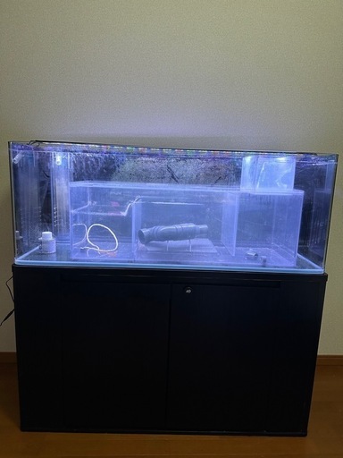 ガラスオーバーフロー水槽120cm セット