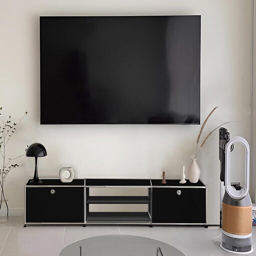 【引取限定！早い人優先！】新品未使用！USMハラー テレビボード リプロダクト 北欧 鍵付き サイドボード 幅177cm 国内在庫 モジュール 家具 完成品 ハラーキャビネット ディバイダーシェルフ チェスト リビング 収納 モダン 【HL-05WH】