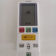 ★ジモティ割あり★ HITACHI ルームエアコン RAS-KW22H 2.2kw １８年製 室内機分解洗浄済み TK3287