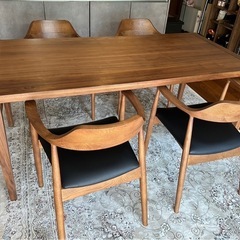 【11月7日まで掲載】葉山家具　ダイニングテーブルセット