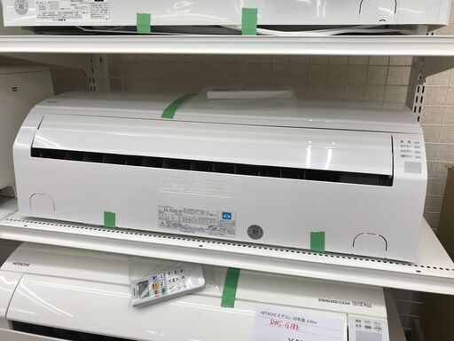 ★ジモティ割あり★ FUJITSU エアコン AS-V22G-W 2.2kw 2018年製 室内機分解洗浄 KJ6529