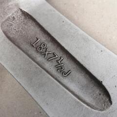 アルミホイール4本 18-7.5J 5穴100 中古