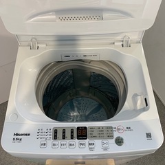 ✨HISENSE✨全自動電気洗濯機　2023年5.5kg　大阪市近郊配送無料