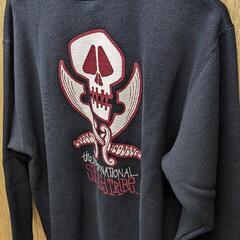 オールドステューシー　ステューシー　90s スカル　ナインティーズ　スウェット　トレーナー　stussy ネイビー　紺　Lサイズ