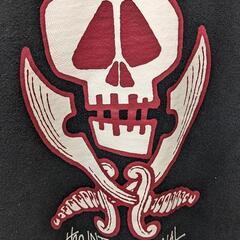 オールドステューシー　ステューシー　90s スカル　ナインティーズ　スウェット　トレーナー　stussy ネイビー　紺　Lサイズ