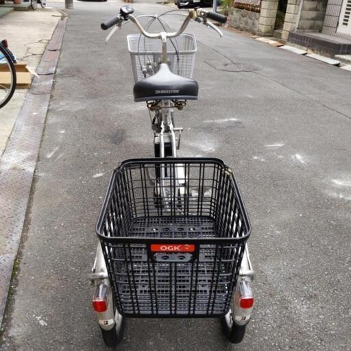 電動三輪車 ブリヂストン ラクットワゴン 電動アシスト 電動自転車