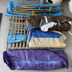 希少 ロッジテント SAVENE R-4 4人用 てっこつテント キャンプ アウトドア  札幌市手稲区