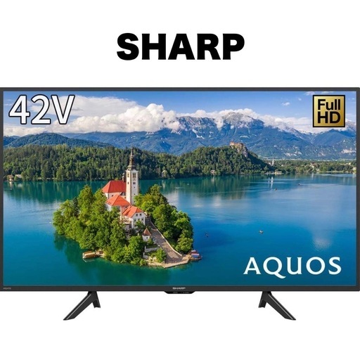 【超美品‼️】シャープ 2021年製 42V型フルハイビジョン液晶テレビ アクオス